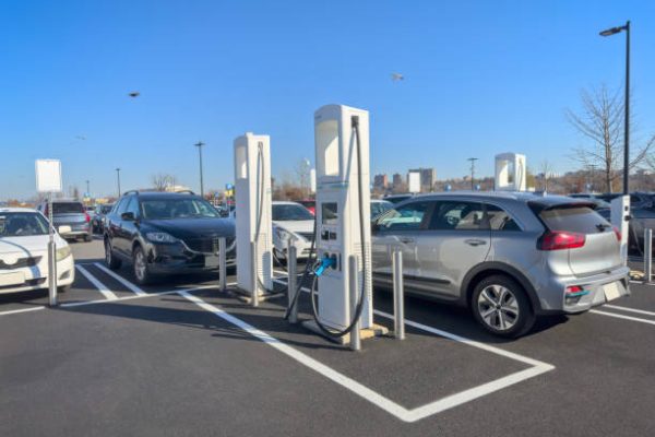 Electric car charge stations